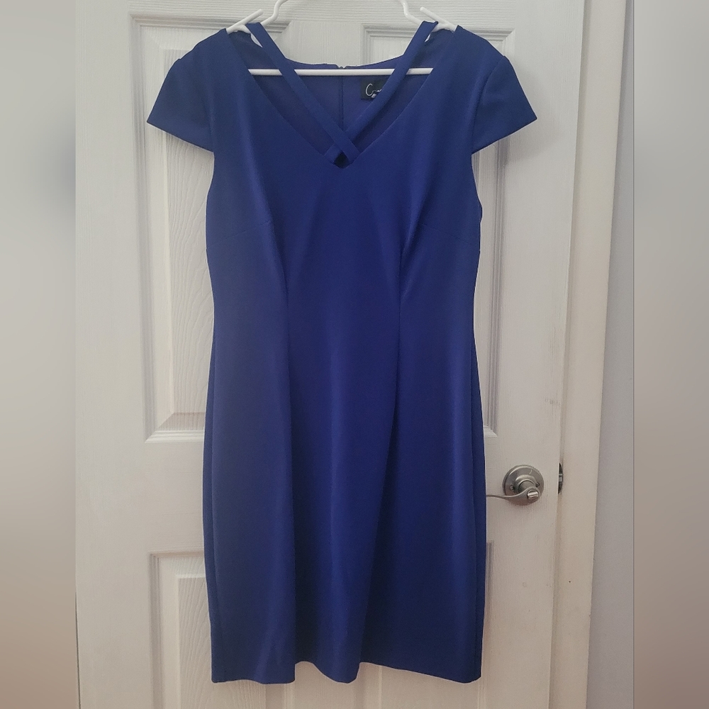 Blue dress